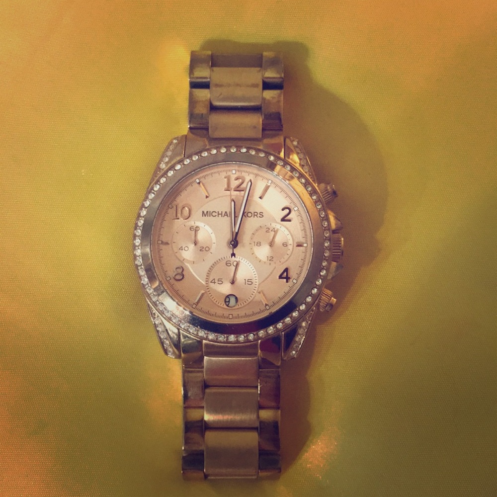 Michael Kors Rose Gold Watch
